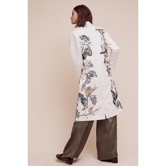 NEW! *RARE* Hemant & Nandita Embroidered Coat - Picture 3 of 8